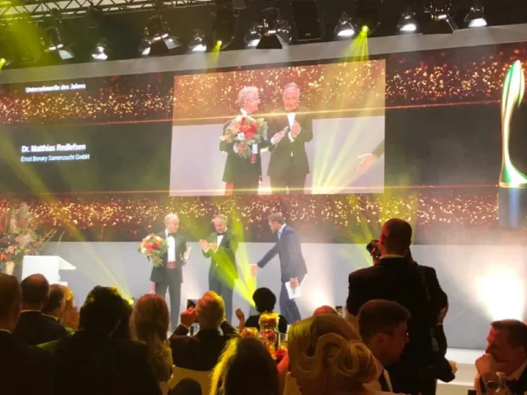 TASPO Gold Award Preisverleihung an Matthias Redlefsen